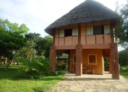 Front view of Diani Beach Kenya cottage for self catering acommodation